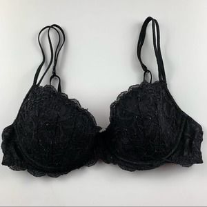 Pink Victoria’s Secret Lightly Lined Demi Bra 34B #5107